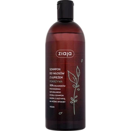 Ziaja - family shampoo with nettle for dandruff hair 1×500 ml