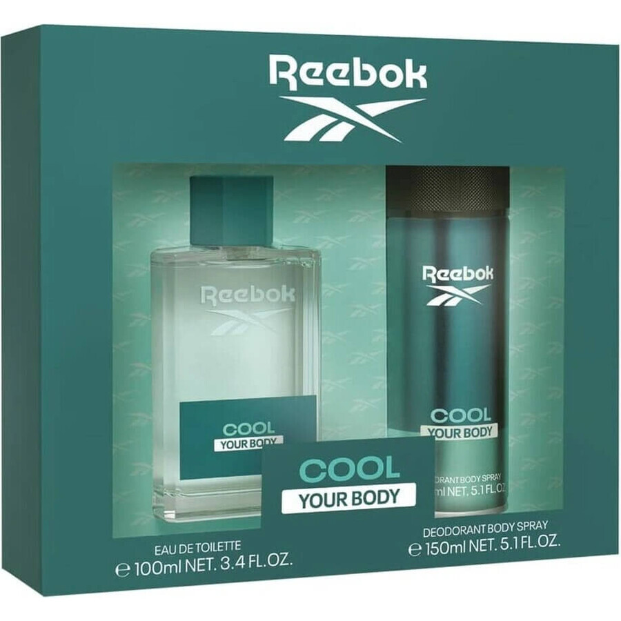 REEBOK COOL YBF WOMEN EDT 100ML+DEO SP 150ML 1SET 1×1 buc, set