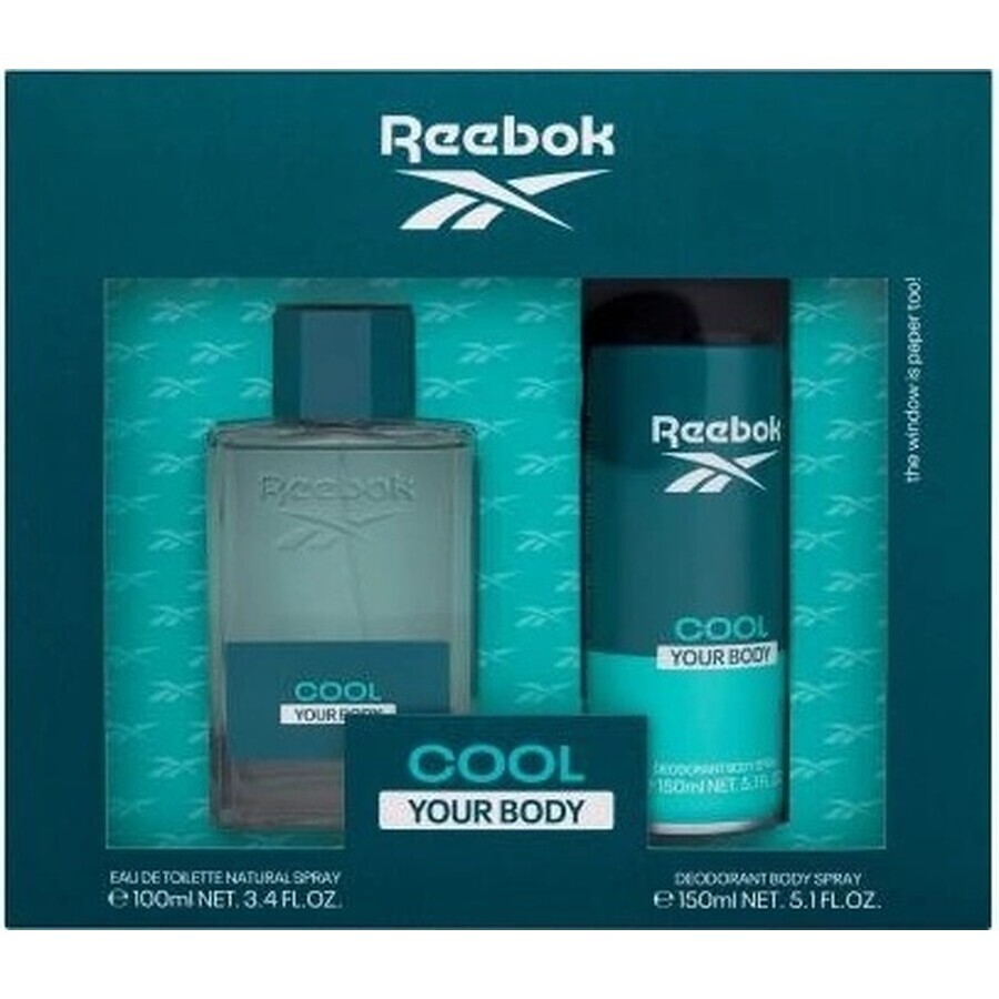 REEBOK COOL YBF WOMEN EDT 100ML+DEO SP 150ML 1SET 1×1 buc, set