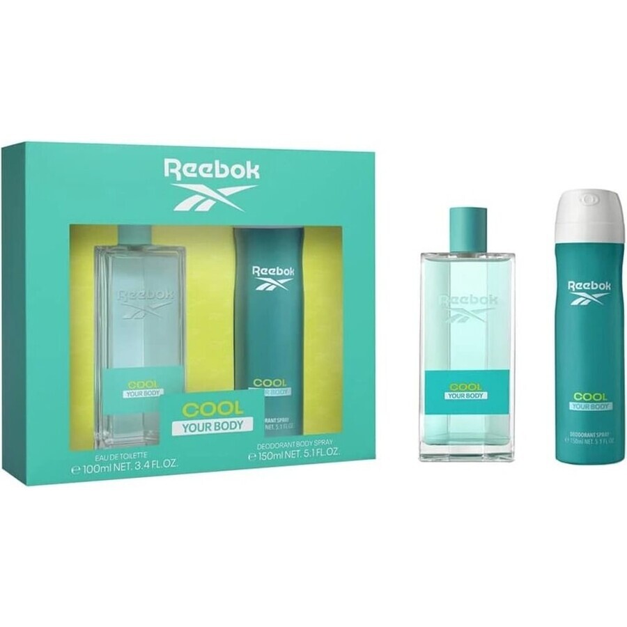 REEBOK COOL YBF WOMEN EDT 100ML+DEO SP 150ML 1SET 1×1 buc, set