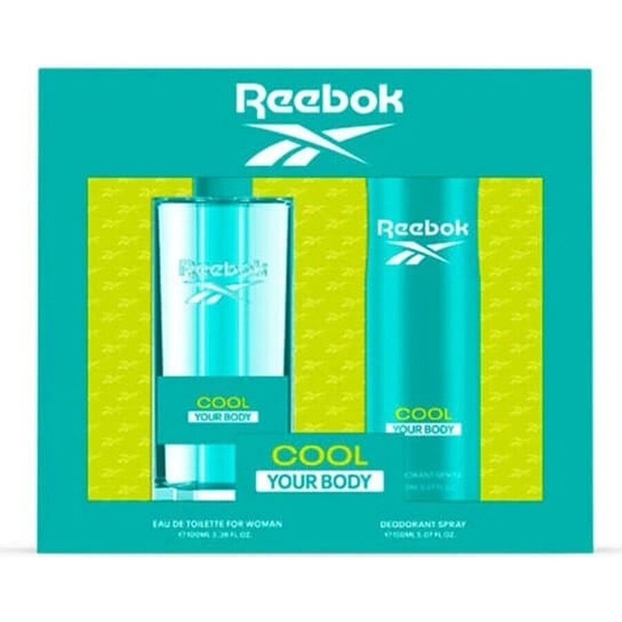 REEBOK COOL YBF WOMEN EDT 100ML+DEO SP 150ML 1SET 1×1 buc, set