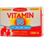 TEREZIA Vitamine D3 2000 IU 1×90 tbl, voedingssupplement