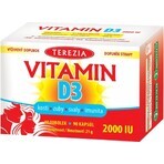 TEREZIA Vitamine D3 2000 IU 1×90 tbl, voedingssupplement