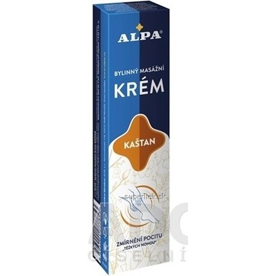 CREMA ALPA GASHTAN 1×40 g, massaggio alle erbe