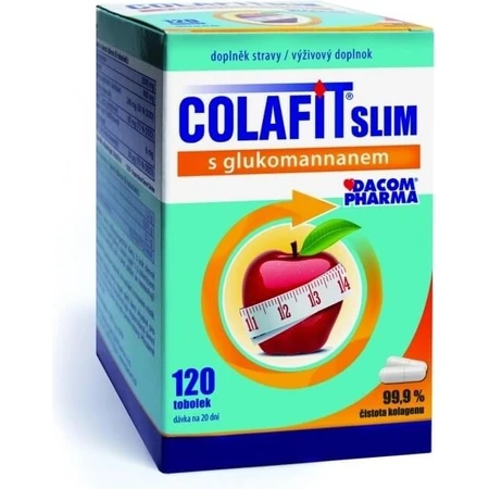 COLAFIT SLIM cu glucomanan 1×120 cps, supliment alimentar