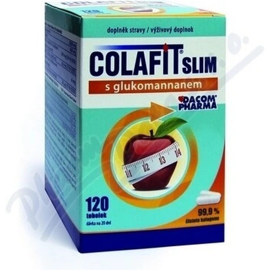 COLAFIT SLIM cu glucomanan 1×120 cps, supliment alimentar