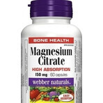 WEBBER NATURALS Magnesium 150 mg 1×60 tbl, Nahrungsergänzungsmittel