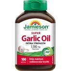 JAMIESON SUPER GARLIK OLIE 1500 mg 1×100 cps, voedingssupplement