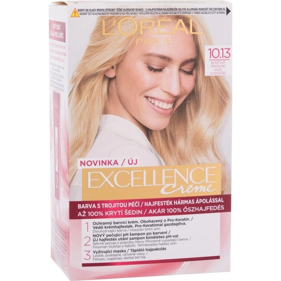 L'Oréal Paris Excellence Creme Universal Creme Universal Nudes permanente Haarfarbe 6U Dunkelblond 1×1 St., Haarfarbe