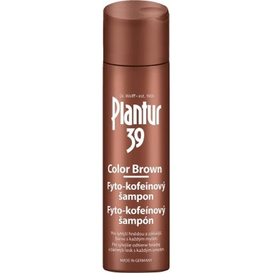 Shampoo Plantur 39 Farbe Braun Phyto-Koffein 1×250 ml, Shampoo mit Koffein