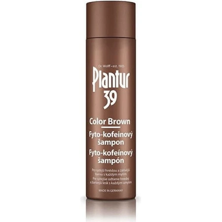 Shampoo Plantur 39 Color Brown Phyto-caffeine Phyto-caffeine 1×250 ml, shampoo with caffeine