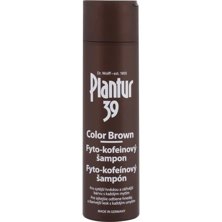 Shampoo Plantur 39 Color Brown Phyto-caffeine Phyto-caffeine 1×250 ml, shampoo with caffeine