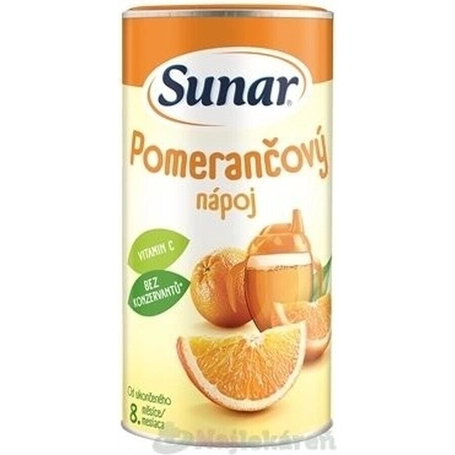 Sunar oplosbare sinaasappeldrank 1×200 g