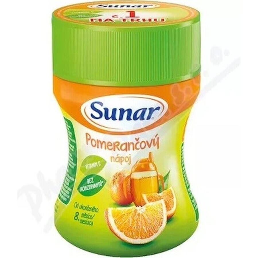 Sunar oplosbare sinaasappeldrank 1×200 g