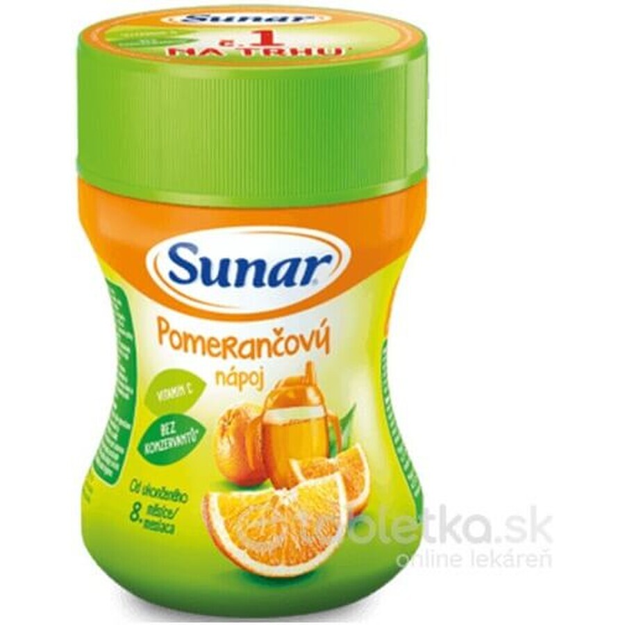 Sunar oplosbare sinaasappeldrank 1×200 g