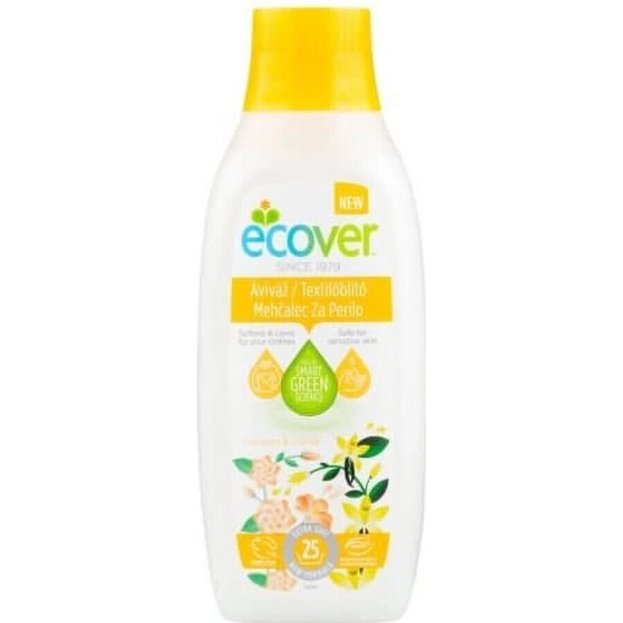 Înmuitor de țesături ECOVER Gardenia Vanilla 1x25 PD, înmuitor de țesături