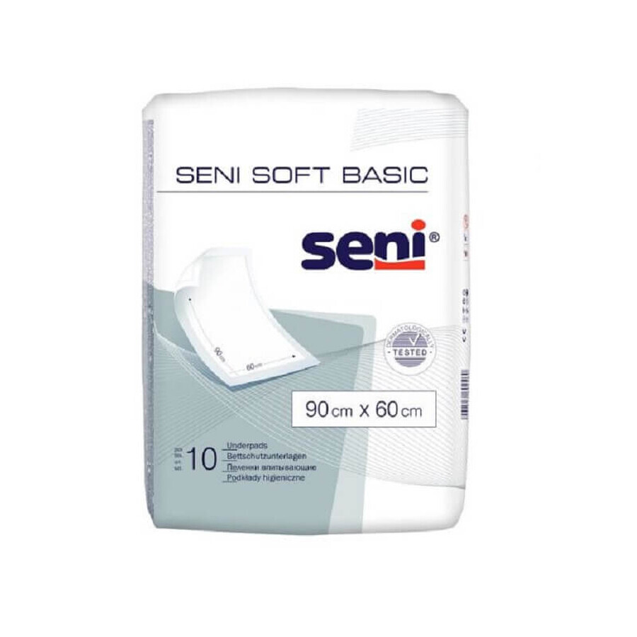 Hygienic Aleze Soft Basic 90x60 cm, 10 Stück, Brüste