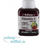 MedPharma VITAMIN C 500MG mit Pfeilen 1×37 tbl, allmähliche Freisetzung