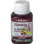 MedPharma VITAMIN C 500MG mit Pfeilen 1×37 tbl, allmähliche Freisetzung