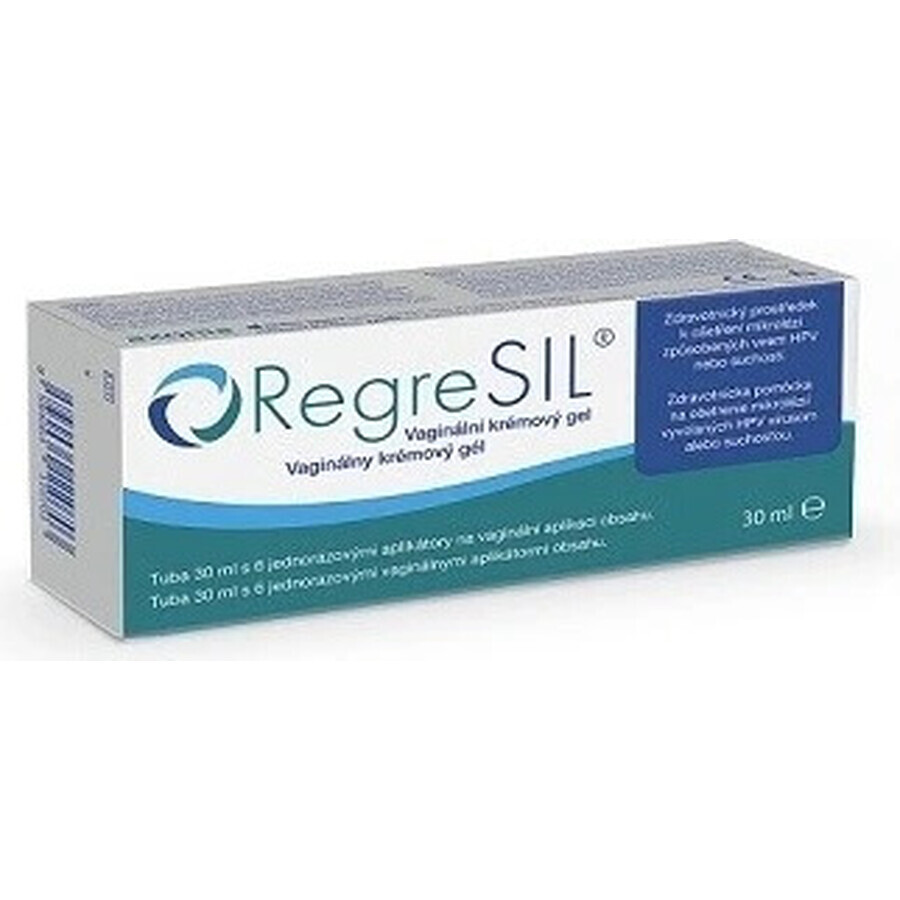 Set RegreSIL 1×1, vaginale gelcrème 30 ml + 6 inbrenghulzen