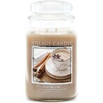 Village Candle Scented Candle in Bottle - Chai Tea Latte - Cinnamon milk tea, large 1×1 pc