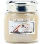 Village Candle Scented Candle in Bottle - Chai Tea Latte - Cinnamon milk tea, large 1×1 pc