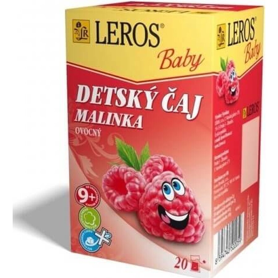 LEROS TÈ PER BAMBINI MALINKA 2x20g, tè per bambini