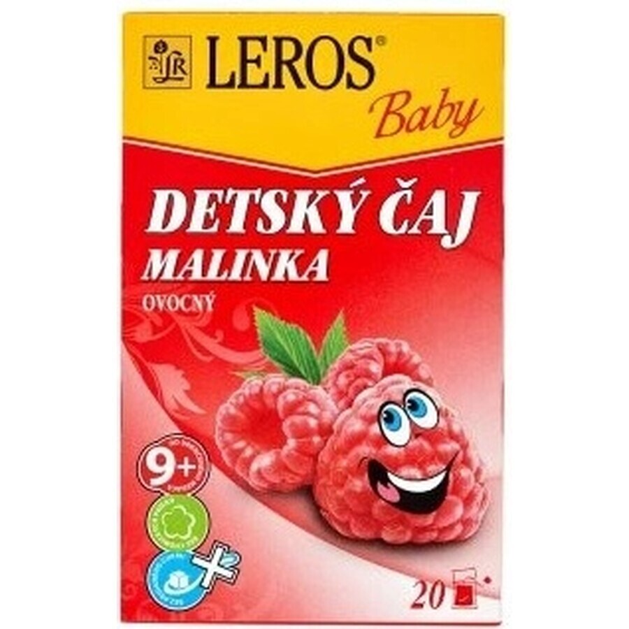 LEROS TÈ PER BAMBINI MALINKA 2x20g, tè per bambini