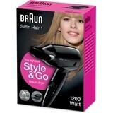 Braun Satin Hair 1 Hd 130 To Go 1pc 1×1 1pc Haartrockner