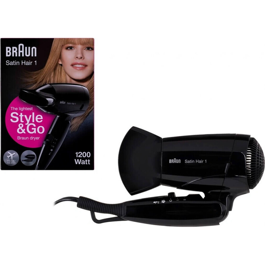 Braun Satin Hair 1 Hd 130 To Go 1pc 1×1 1pc Haartrockner