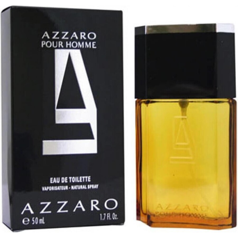 Azzaro Pour Homme Edt 50ml 1×50 ml, Eau de Toilette