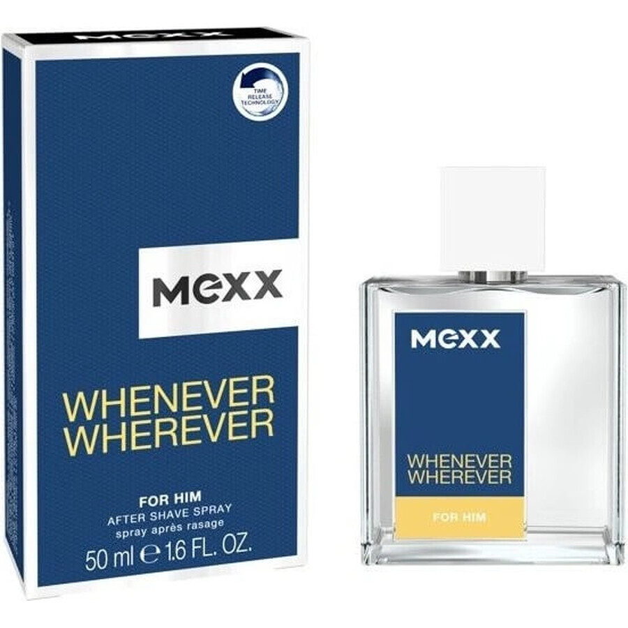 Mexx Whenever Whenever Wherever Men Edt 50ml 1×50 ml, Eau de Toilette