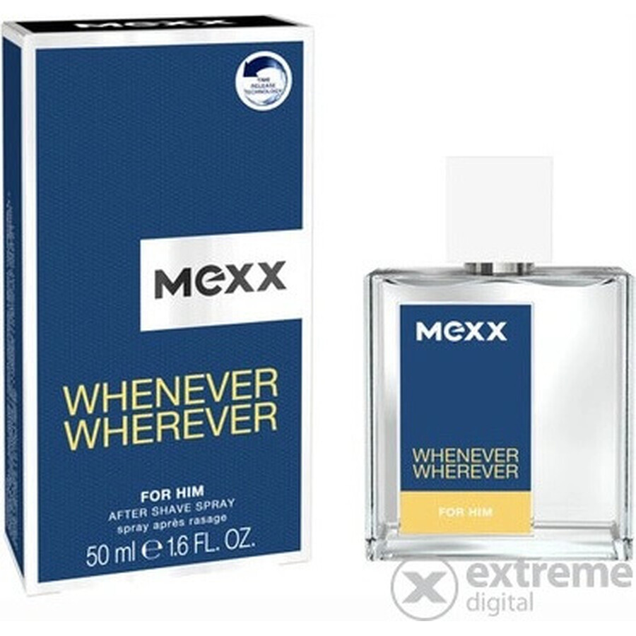 Mexx Whenever Whenever Wherever Men Edt 50ml 1×50 ml, Eau de Toilette