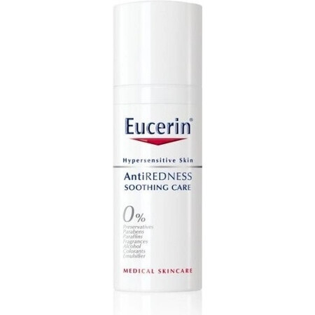 Eucerin ANTI-REDNESS cremă calmantă 1×50 ml, pentru pielea sensibilă predispusă la roșeață