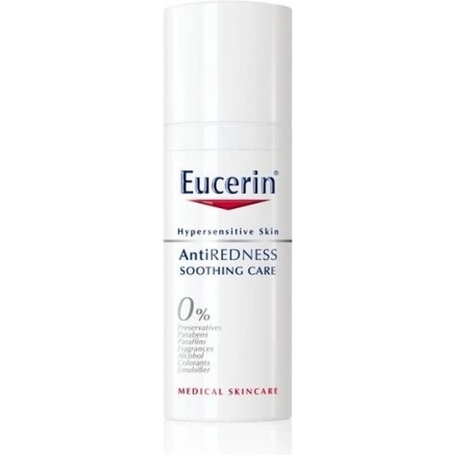 Eucerin ANTI-REDNESS cremă calmantă 1×50 ml, pentru pielea sensibilă predispusă la roșeață