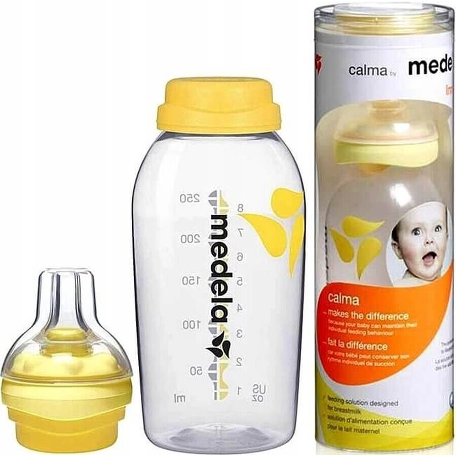 Medela Calma™ biberón para bebés lactantes 250 ml 1×1 biberón