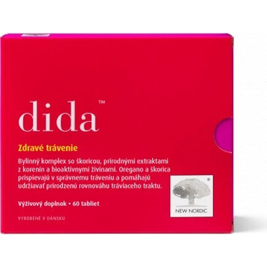 NEW NORDIC dida 1×60 tbl, reducing flatulence