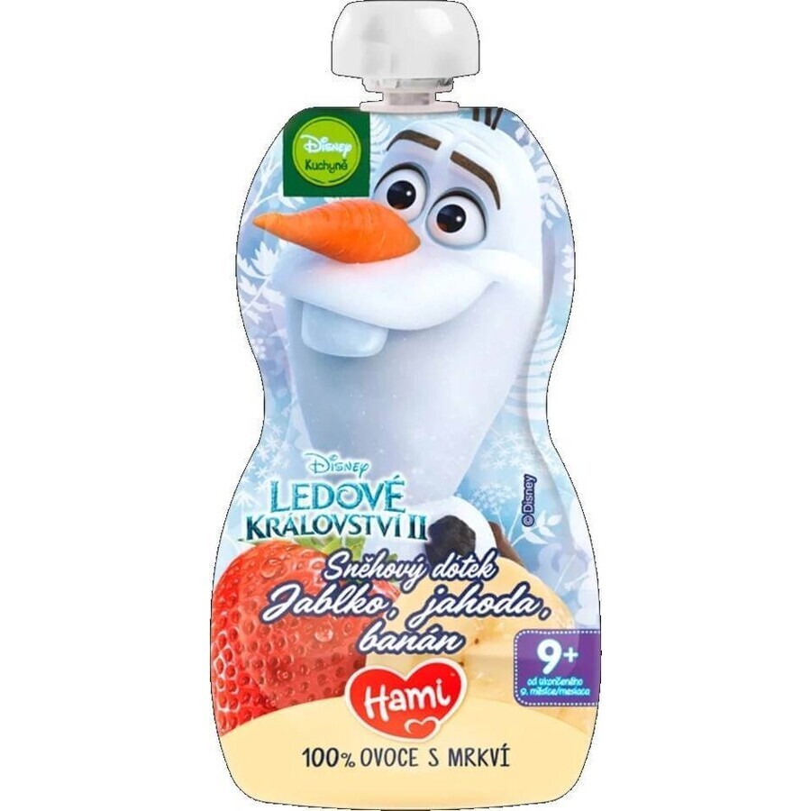 HAMI Disney Frozen capsulă Strawberry Olaf 1×110 g, capsulă de fructe