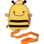 Zoo SKIP HOP Rucksack mit Sicherheitsleine Bee 1+ 1×1 Stück, Rucksack