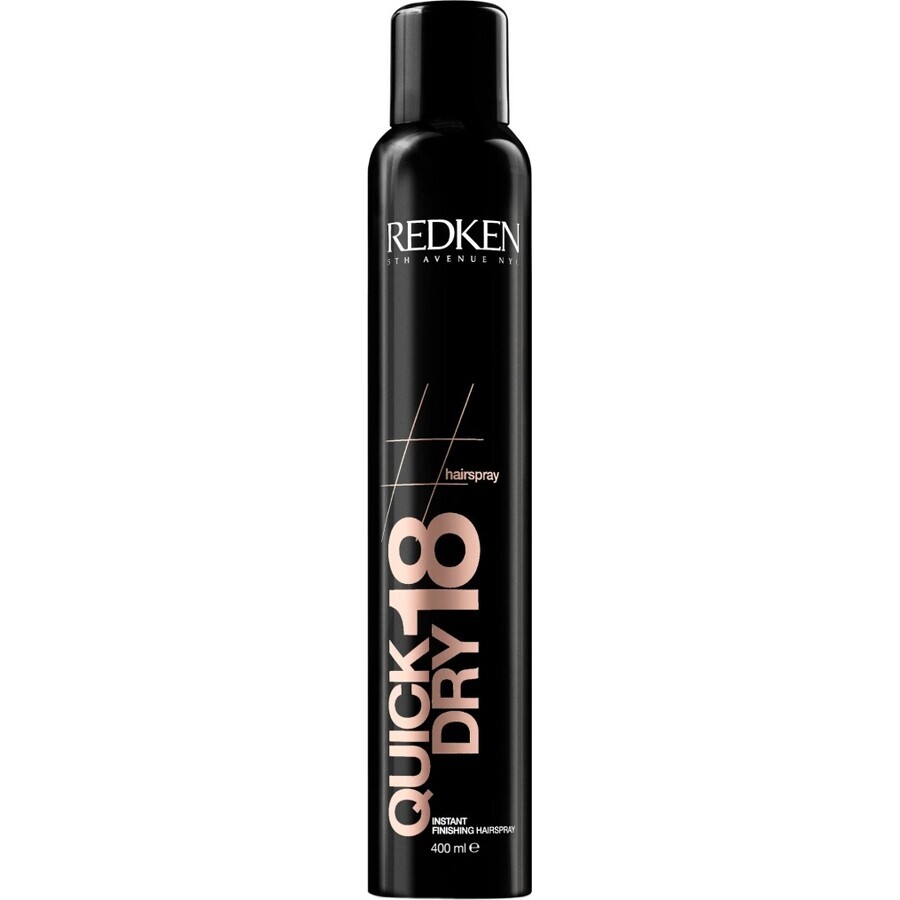 Redken Quick Dry sterk fixerende haarlak 1×400 ml, haarlak