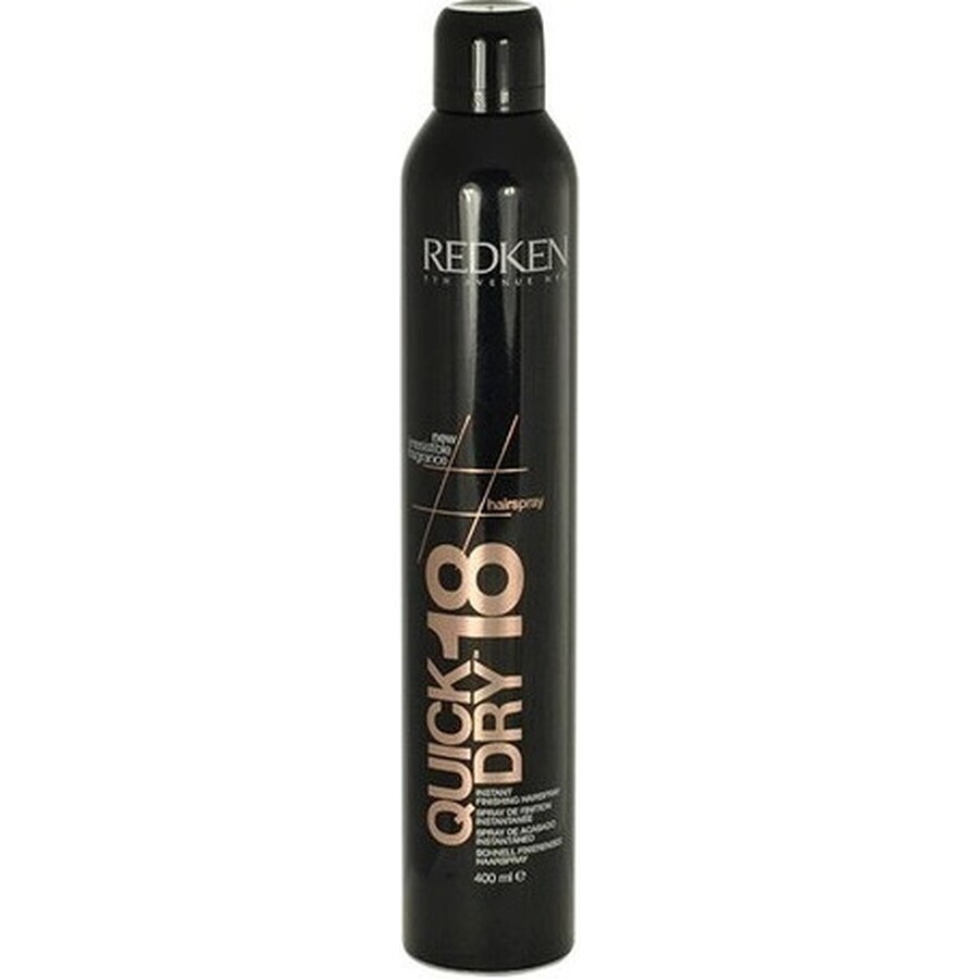 Redken Quick Dry sterk fixerende haarlak 1×400 ml, haarlak