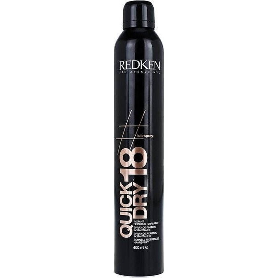 Redken Quick Dry sterk fixerende haarlak 1×400 ml, haarlak