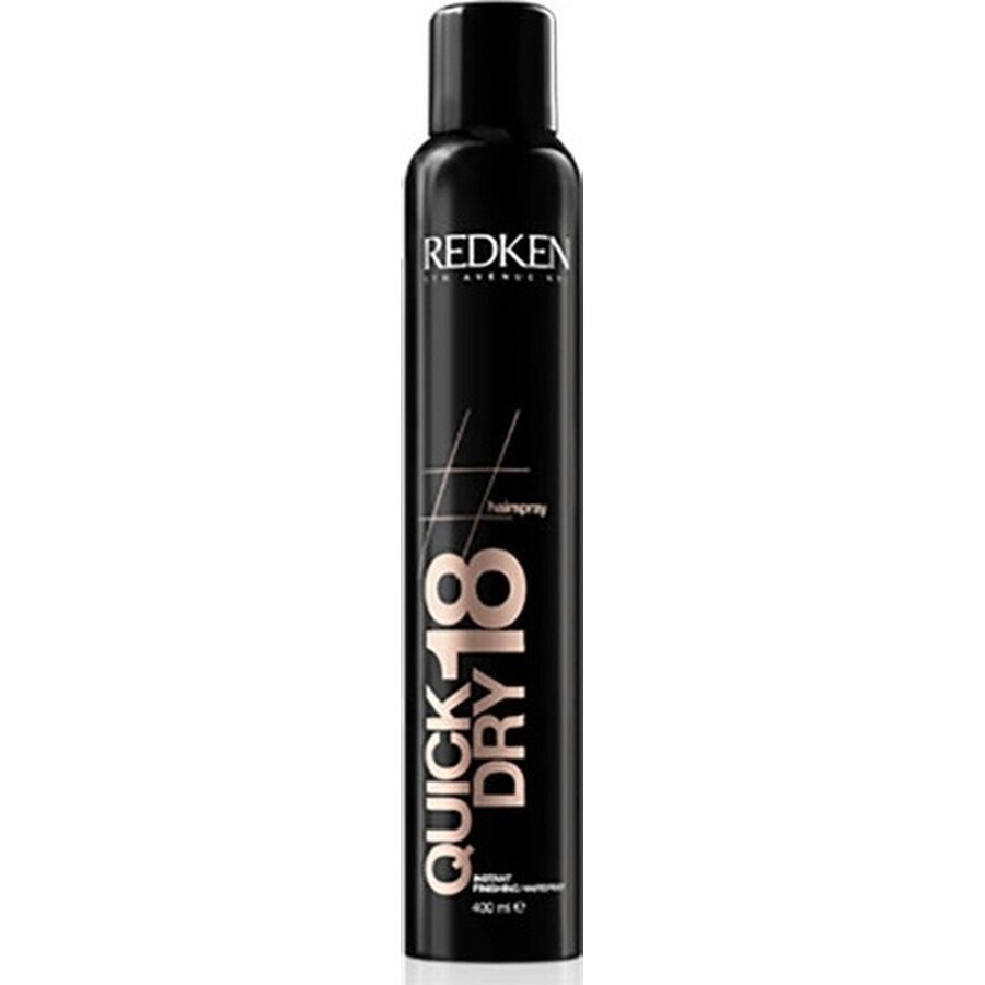 Redken Quick Dry sterk fixerende haarlak 1×400 ml, haarlak