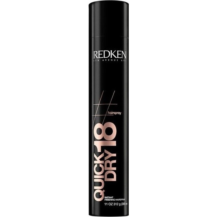 Redken Quick Dry sterk fixerende haarlak 1×400 ml, haarlak