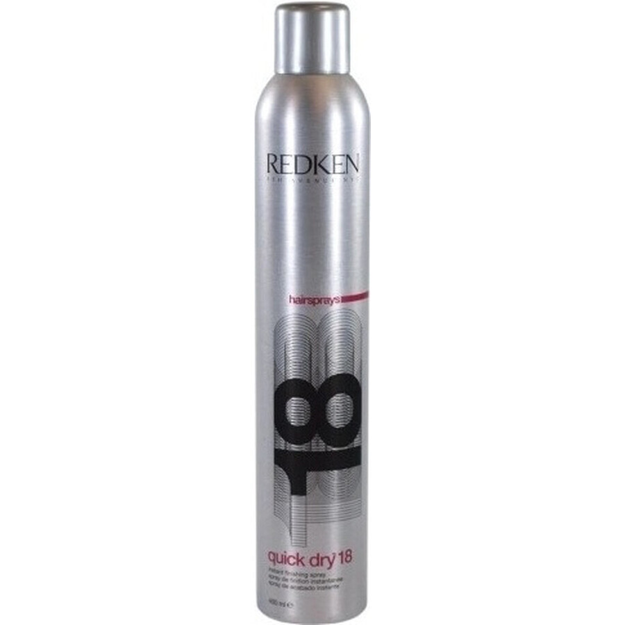 Redken Quick Dry sterk fixerende haarlak 1×400 ml, haarlak