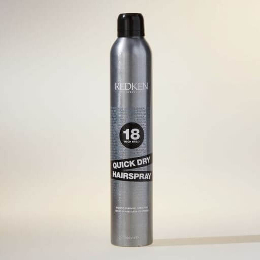 Redken Quick Dry sterk fixerende haarlak 1×400 ml, haarlak