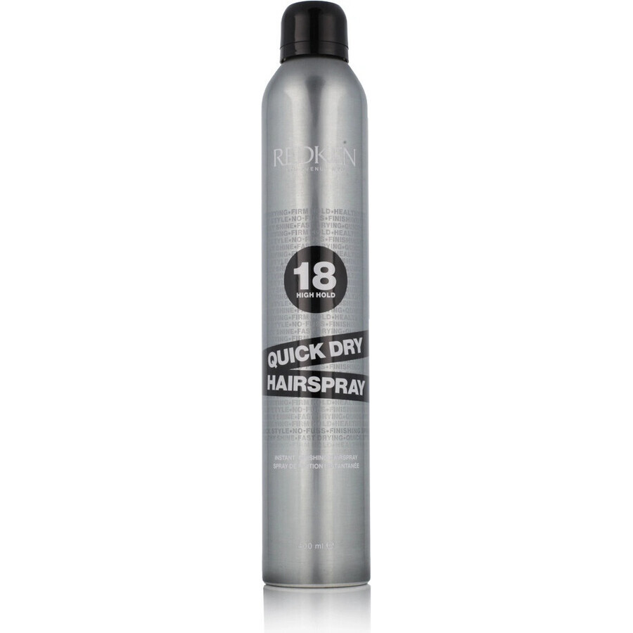 Redken Quick Dry sterk fixerende haarlak 1×400 ml, haarlak