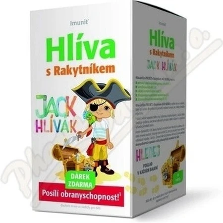 JACK'S HEAD 1×30 tbl JACK'S HEAD HLIVA Immunit met Duindoorn voor kinderen + geschenk