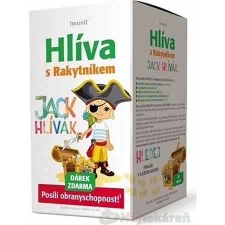 JACK'S HEAD 1×30 tbl JACK'S HEAD HLIVA Immunit met Duindoorn voor kinderen + geschenk