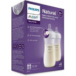 Philips AVENT Natural Response Bottle 330 ml, 3m+ 2 pcs 1×2 pcs 1×2 Bottle, glass